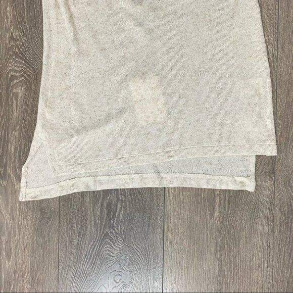 Revolve LNA Cabo Tank Top V-neck Side Slit Scour Taupe Knit V-neck Size XS - Picture 6 of 16